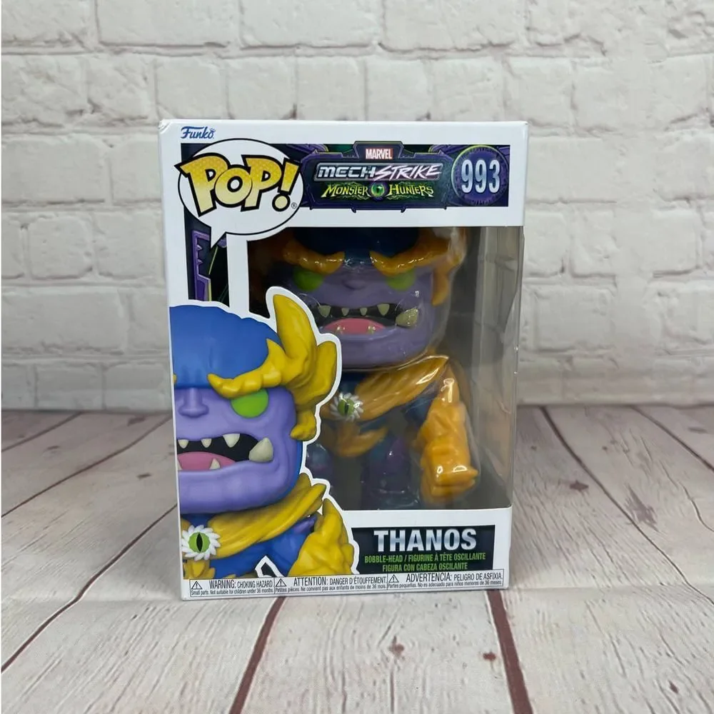 Funko Pop! Disney - Marvel - Mechs Strike - Monster Hunters - Thanos #993 - Picture 2 of 7